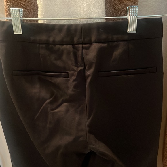 Theory Black Straight Leg Pant - Picture 3 of 4